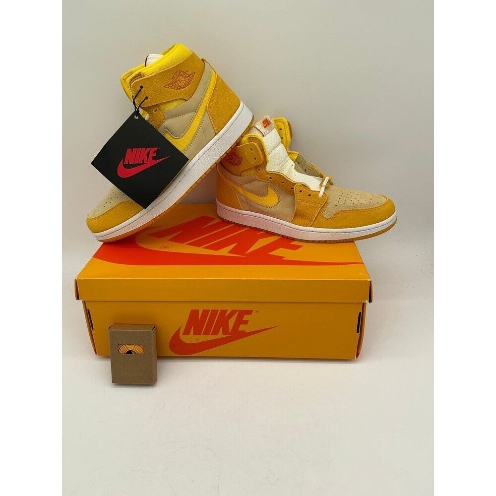 Nike Air Jordan‎ 1 Zoom Air CMFT 2 Yellow Women's Size 10.5 New In Box